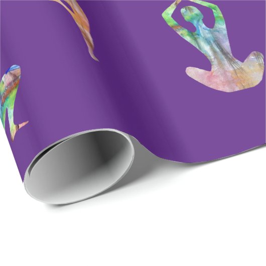 Yoga Joy Geschenkpapier (Rolleneckpunkt)