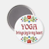 Yoga Joy Magnet (Vorderseite/Rückseite)