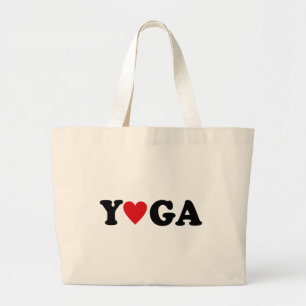 yoga jumbo stoffbeutel