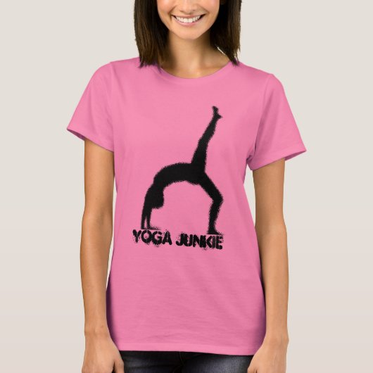 Yoga Junkie T-Shirt (Vorderseite)