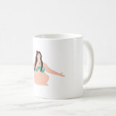 Yoga Kaffeetasse (VorderseiteRechts)