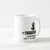 Yoga Kaffeetasse (VorderseiteRechts)