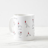Yoga Kaffeetasse (Vorderseite Links)