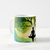 Yoga Kaffeetasse (Vorderseite Links)