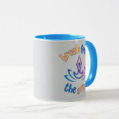 Yoga-Kaffeetasse Tasse (VorderseiteRechts)