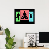 Yoga Karma Posters Poster (Heimbüro)