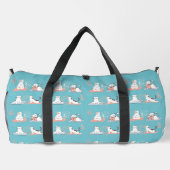 Yoga-Katzen Duffle Bag (Rückseite)