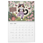 Yoga-Katzen-Kalender 2026 Kalender (Mär 2027)