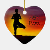 Yoga Keramik Ornament (Hinten)