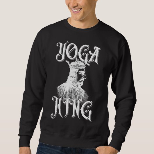Yoga King Sweatshirt (Vorderseite)