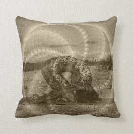 Yoga-Kissen mit heiliger Kaninchen-Yoga-Kunst Kissen