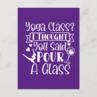 Yoga-Klasse, dachte ich, Sie haben gesagt, um ein