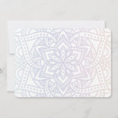 Yoga klassifiziert Einladung (Rückseite)