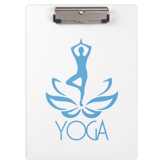 Yoga Klemmbrett (Vorderseite)