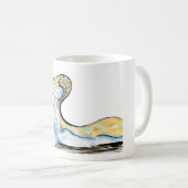 Yoga-Kunst-Tasse - Kobra-Pose Kaffeetasse (VorderseiteRechts)