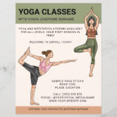 Yoga-KursleiterIn-Medizin-Trainerin Frauen Flyer (Vorne)