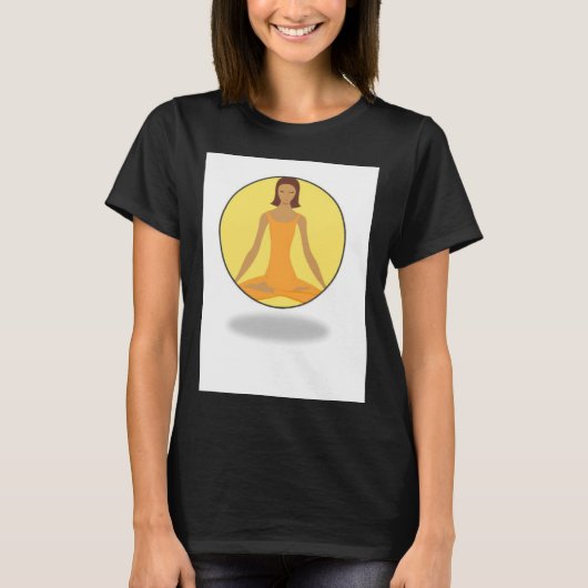 Yoga Lady T-Shirt (Vorderseite)