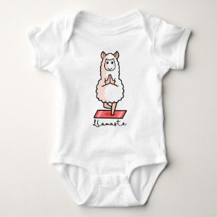 Yoga-Lama - Llamaste Baby Strampler