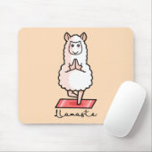 Yoga-Lama - Llamaste Mousepad (Mit Mouse)