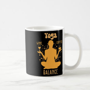 Yoga Lance - Kaffee- und Wein-Yoga-Liebhaber Lusti Kaffeetasse
