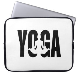 Yoga. Laptopschutzhülle