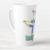 Yoga Latte Tasse "Nancy Loo" (Linke Ecke)