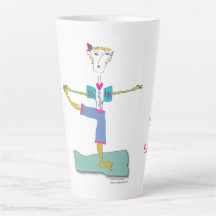 Yoga Latte Tasse "Nancy Loo"