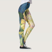 Yoga-Leggings-botanische Freude Leggings (Rechts)