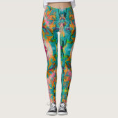 Yoga Leggings Bunt (Vorderseite)