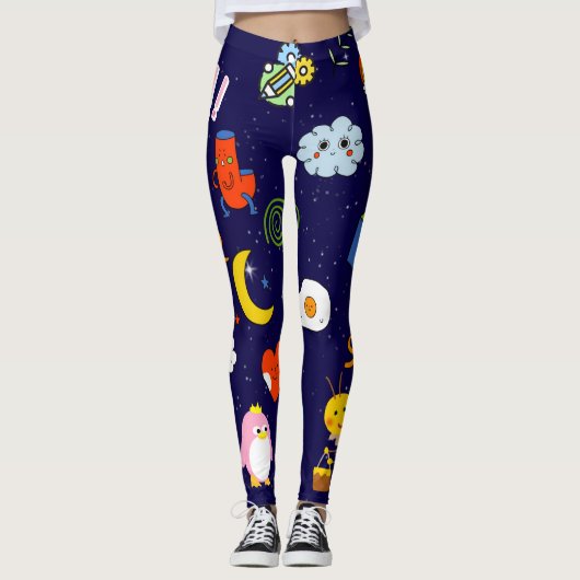 Yoga-Leggings drucken Leggings (Vorderseite)