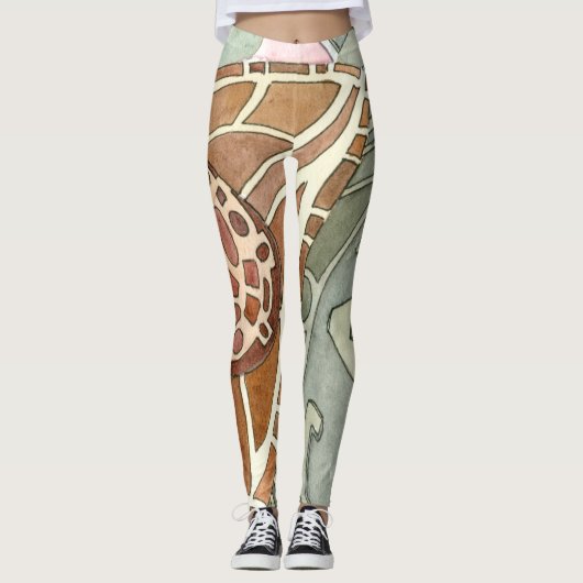 Yoga-Leggings-französisches Leggings (Vorderseite)