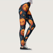 Yoga-Leggings-Kürbis Leggings (Rechts)