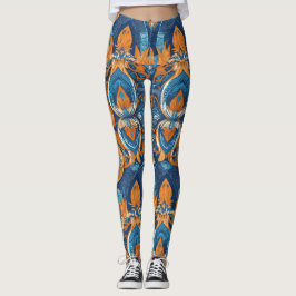 Yoga-Leggings mit einzigartigem Muster Leggings