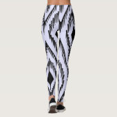 Yoga-Leggings mit einzigartigem Muster Leggings (Rückseite)