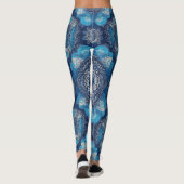 Yoga-Leggings mit einzigartigem Muster Leggings (Rückseite)