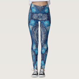Yoga-Leggings mit einzigartigem Muster Leggings