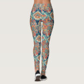 Yoga-Leggings mit einzigartigem Muster Leggings (Rückseite)
