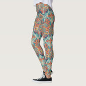 Yoga-Leggings mit einzigartigem Muster Leggings (Links)