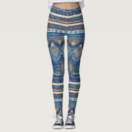 Yoga-Leggings mit einzigartigem Muster Leggings