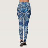 Yoga-Leggings mit einzigartigem Muster Leggings (Rückseite)