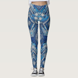 Yoga-Leggings mit einzigartigem Muster Leggings
