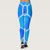 Yoga-Leggings mit einzigartigem Muster Leggings (Rückseite)