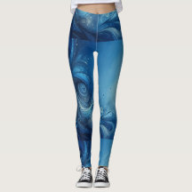 Yoga-Leggings mit einzigartigem Muster
