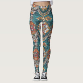 Yoga-Leggings mit einzigartigem Muster Leggings