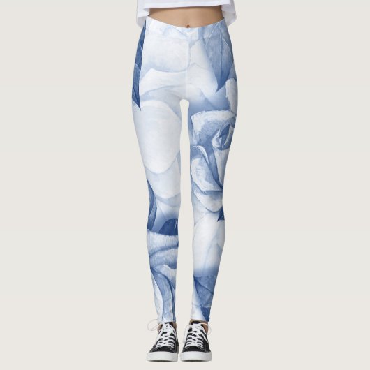 Yoga-Leggings mit einzigartigem Muster Leggings (Vorderseite)