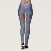Yoga-Leggings mit einzigartigem Muster Leggings (Rückseite)