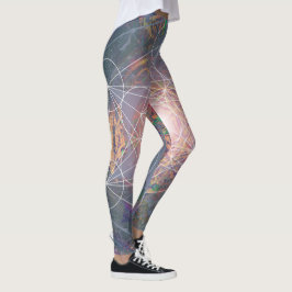 Yoga-Leggings mit einzigartigem Muster Leggings