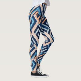 Yoga-Leggings mit einzigartigem Muster Leggings