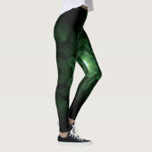 Yoga-Leggings mit einzigartigem Muster Leggings (Rechts)