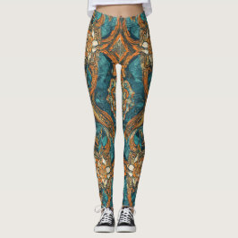 Yoga-Leggings mit einzigartigem Muster Leggings